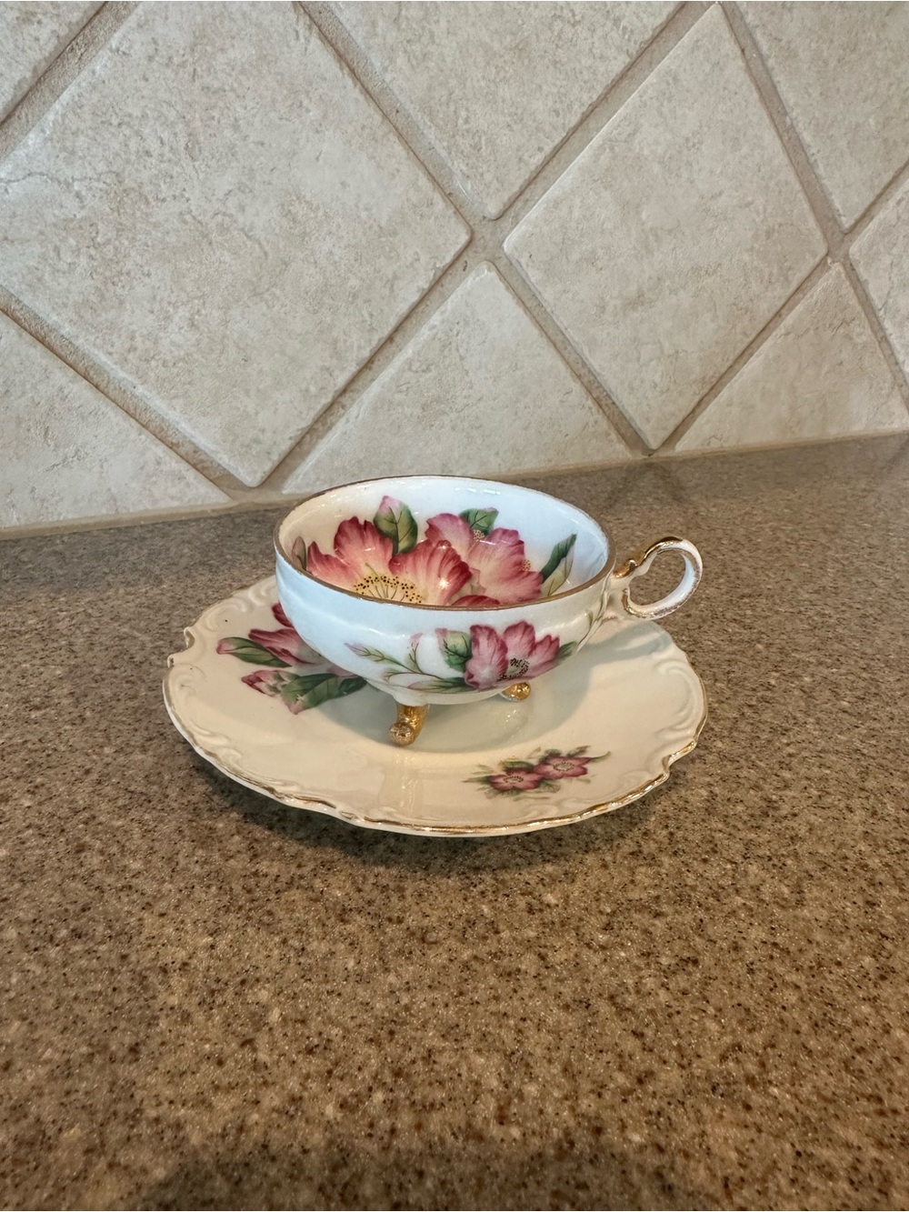 Vintage Ucagco Tea cup and saucer set